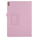 For Lenovo Tab 4 10 Plus (TB-X704) / Tab 4 10 (TB-X304) Litchi Texture Solid Color Horizontal Flip Leather Case with Holder & Pen Slot(Pink)