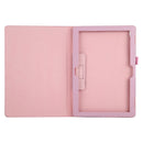 For Lenovo Tab 4 10 Plus (TB-X704) / Tab 4 10 (TB-X304) Litchi Texture Solid Color Horizontal Flip Leather Case with Holder & Pen Slot(Pink)