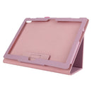 For Lenovo Tab 4 10 Plus (TB-X704) / Tab 4 10 (TB-X304) Litchi Texture Solid Color Horizontal Flip Leather Case with Holder & Pen Slot(Pink)