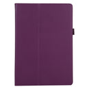 For Lenovo Tab 4 10 Plus (TB-X704) / Tab 4 10 (TB-X304) Litchi Texture Solid Color Horizontal Flip Leather Case with Holder & Pen Slot(Purple)