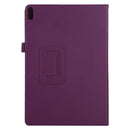 For Lenovo Tab 4 10 Plus (TB-X704) / Tab 4 10 (TB-X304) Litchi Texture Solid Color Horizontal Flip Leather Case with Holder & Pen Slot(Purple)