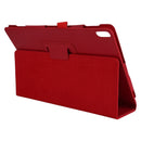 For Lenovo Tab 4 10 Plus (TB-X704) / Tab 4 10 (TB-X304) Litchi Texture Solid Color Horizontal Flip Leather Case with Holder & Pen Slot(Red)