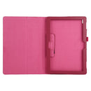 For Lenovo Tab 4 10 Plus (TB-X704) / Tab 4 10 (TB-X304) Litchi Texture Solid Color Horizontal Flip Leather Case with Holder & Pen Slot(Rose Red)
