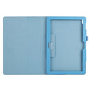 For Lenovo Tab 4 10 Plus (TB-X704) / Tab 4 10 (TB-X304) Litchi Texture Solid Color Horizontal Flip Leather Case with Holder & Pen Slot(Sky Blue)