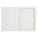 For Lenovo Tab 4 10 Plus (TB-X704) / Tab 4 10 (TB-X304) Litchi Texture Solid Color Horizontal Flip Leather Case with Holder & Pen Slot(White)