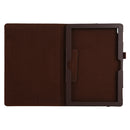 For Lenovo Tab 4 10 Plus (TB-X704) / Tab 4 10 (TB-X304) Litchi Texture Solid Color Horizontal Flip Leather Case with Holder & Pen Slot(Brown)