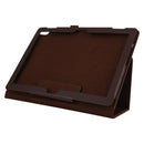 For Lenovo Tab 4 10 Plus (TB-X704) / Tab 4 10 (TB-X304) Litchi Texture Solid Color Horizontal Flip Leather Case with Holder & Pen Slot(Brown)