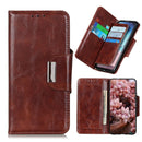 For Samsung Galaxy A52 5G Crazy Horse Texture Horizontal Flip Leather Case with Holder & 6-Card Slots & Wallet(Brown)