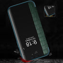 Crocodile Texture Display Window Horizontal Flip Leather Case For iPhone 12 mini(Red)