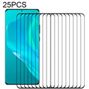 For Huawei P50 Pro 25 PCS 3D Curved Edge Full Screen Tempered Glass Film(Black)
