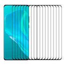 For Huawei P50 Pro 25 PCS 3D Curved Edge Full Screen Tempered Glass Film(Black)