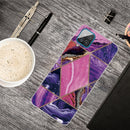 For Samsung Galaxy A12 A Series Marble Pattern TPU Protective Case(HC-A2)