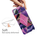 For Samsung Galaxy A12 A Series Marble Pattern TPU Protective Case(HC-A2)