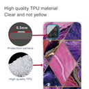 For Samsung Galaxy A12 A Series Marble Pattern TPU Protective Case(HC-A2)