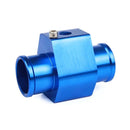 Car Water Temperature Meter Temperature Gauge Joint Pipe Radiator Sensor Adaptor Clamps, Size:38mm(Blue)