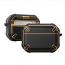 Wireless Earphones Shockproof King Kong Ares TPU Protective Case For AirPods Pro(Black)