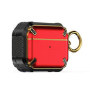 Wireless Earphones Shockproof King Kong Ares TPU Protective Case For AirPods Pro(Gold)