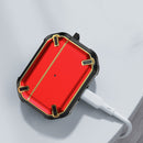 Wireless Earphones Shockproof King Kong Ares TPU Protective Case For AirPods Pro(Red)