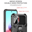 For Xiaomi Redmi Note 10 / 10S Armor Warrior Shockproof PC + TPU Protective Case(Gray)