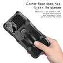 For Xiaomi Redmi Note 10 / 10S Armor Warrior Shockproof PC + TPU Protective Case(Gray)