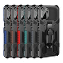 For Xiaomi Redmi Note 10 / 10S Armor Warrior Shockproof PC + TPU Protective Case(Gray)
