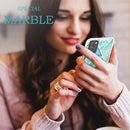 For Xiaomi Poco M3 / Note 9 4G / Redmi 9 Power / Redmi 9T 3D Electroplating Marble Pattern TPU Protective Case(Green)