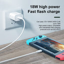WK WP-U57 Max 18W Maxspeed QC3.0 Fast Charger + USB to Micro USB Data Cable, Plug Type:UK Plug