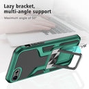 Armor 2 in 1 PC + TPU Magnetic Shockproof Case with Foldable Holder For iPhone 7 / 8(Green)