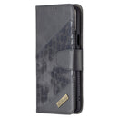 For LG K42 Matching Color Crocodile Texture Horizontal Flip PU Leather Case with Wallet & Holder & Card Slots(Black)