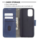 For Xiaomi Redmi Note 10 4G /Note 10s Matching Color Crocodile Texture Horizontal Flip PU Leather Case with Wallet & Holder & Card Slots(Blue)