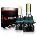 F2 9004 / HB1 2 PCS DC9-36V / 25W / 6000K / 2500LM IP68 Waterproof Car LED Headlight(Cold White Light)