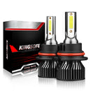 F2 9007 / HB5 2 PCS DC9-36V / 25W / 6000K / 2500LM IP68 Waterproof Car LED Headlight(Cold White Light)