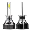 F2 H1 2 PCS DC9-36V / 25W / 6000K / 2500LM IP68 Waterproof Car LED Headlight(Cold White Light)