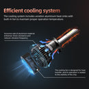 F2 H1 2 PCS DC9-36V / 25W / 6000K / 2500LM IP68 Waterproof Car LED Headlight(Cold White Light)