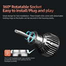 F2 H3 2 PCS DC9-36V / 25W / 6000K / 2500LM IP68 Waterproof Car LED Headlight(Cold White Light)