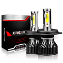 F2 H4 / HB2 / 9003 2 PCS DC9-36V / 25W / 6000K / 2500LM IP68 Waterproof Car LED Headlight(Cold White Light)