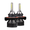 F2 H13 2 PCS DC9-36V / 25W / 6000K / 2500LM IP68 Waterproof Car LED Headlight(Cold White Light)