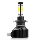 M6 H7 2 PCS DC9-36V / 25W / 6000K / 2500LM IP68 Waterproof Car LED Headlight(Cold White Light)