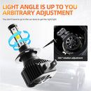 M6 H7 2 PCS DC9-36V / 25W / 6000K / 2500LM IP68 Waterproof Car LED Headlight(Cold White Light)