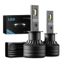 P1 H1 2 PCS DC9-36V / 30W / 6000K / 10000LM IP68 Waterproof Car LED Headlight(Cold White Light)
