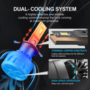 P1 H1 2 PCS DC9-36V / 30W / 6000K / 10000LM IP68 Waterproof Car LED Headlight(Cold White Light)