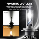 P1 H7 2 PCS DC9-36V / 30W / 6000K / 10000LM IP68 Waterproof Car LED Headlight(Cold White Light)