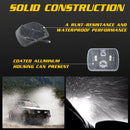 7 inch(5X7)/(7X6) H4 DC 9V-30V 3500LM 35W Car Square Shape LED Headlight Lamps for Jeep Wrangler