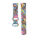 For Fitbit Versa 3 Printing Watch Band, Size: S (E)