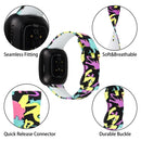 For Fitbit Versa 3 Printing Watch Band, Size: S (I)