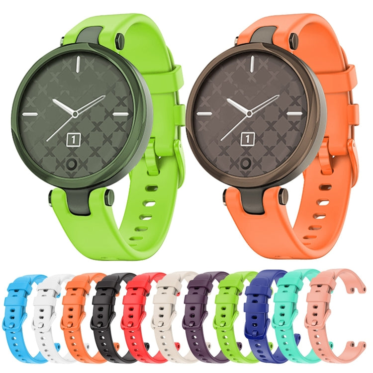 For Garmin Lily Silicone Watch Band(Rose Purple)