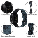 For Fitbit Versa 3 Printing Watch Band, Size:L(H)