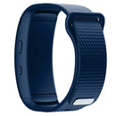 For Samsung Gear Fit2 Pro Silicone Watch Band, Size:L(Midnight Blue)