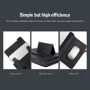 NILLKIN Water Wave Texture Versatile Laptop Sleeve For 14.0 inch and Below(Black)