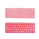 HXSJ V700 61 Keys RGB Lighting Gaming Wired Keyboard (Pink)